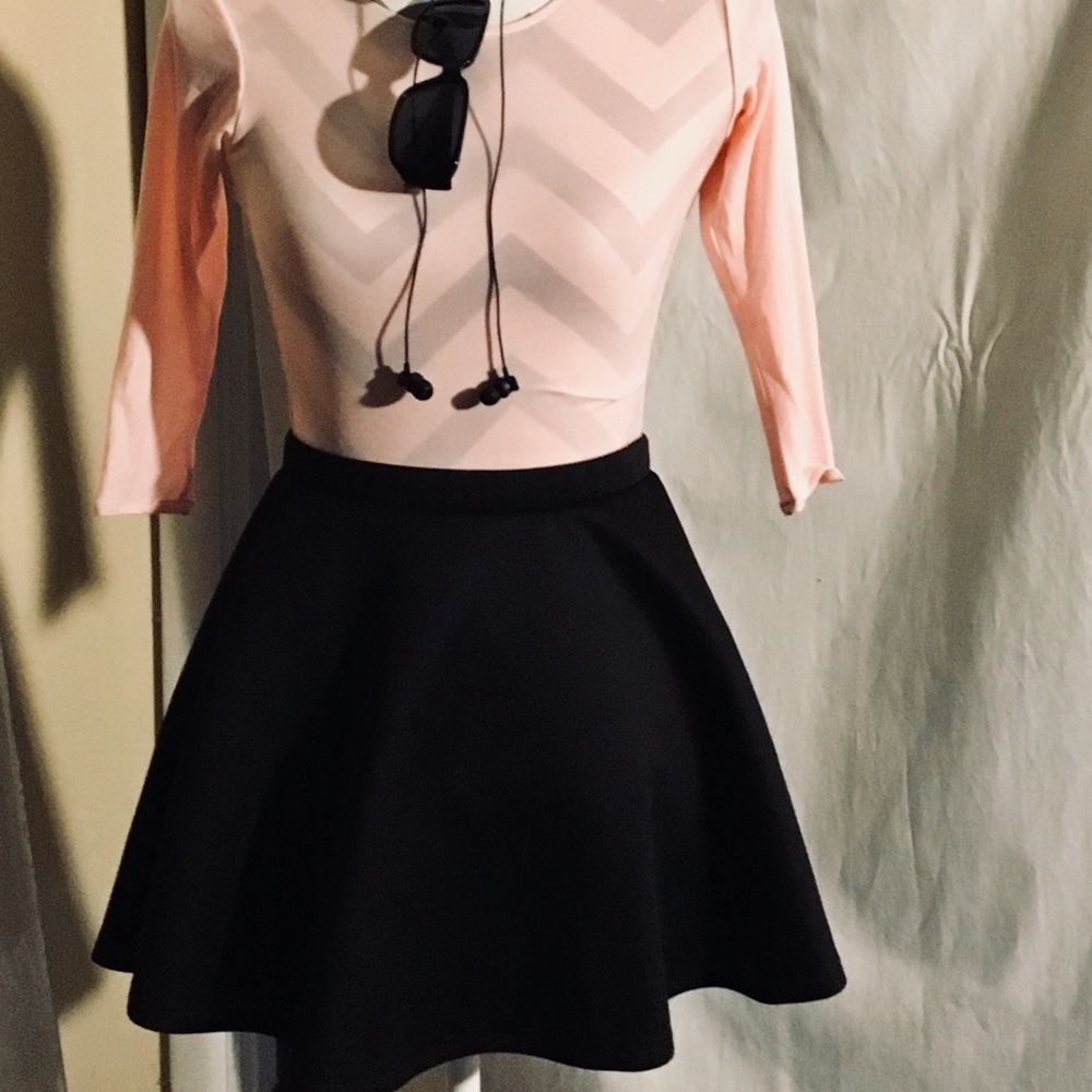 Black skirt